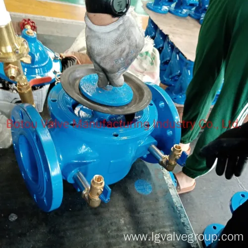 Hot Double Flange 200X Control Valve